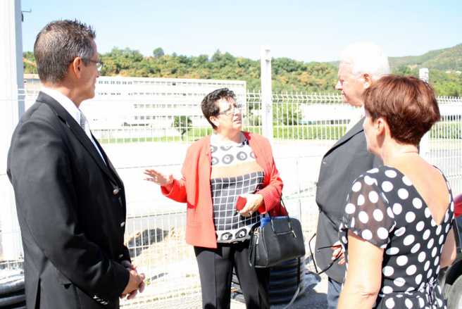 VISITE OFFICIELLE DE RENTREE A LA CITE PAUL ARENE DE SISTERON VISITE OFFICIELLE DE RENTREE A LA CITE PAUL ARENE DE SISTERON