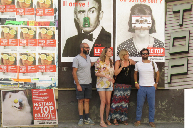 Une partie de l'équipe du Collectif Potes of the Top Une partie de l'équipe du Collectif Potes of the Top