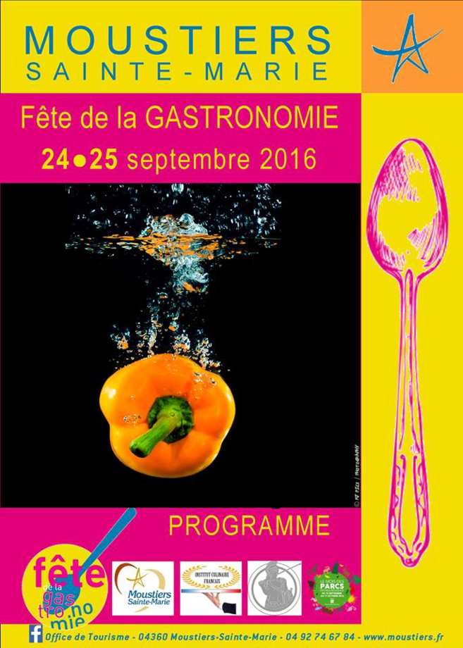 Moustiers fête la gastronomie ce week-end Moustiers fête la gastronomie ce week-end