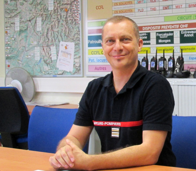 Les soldats du feu du 04 ont un nouveau chef ! Les soldats du feu du 04 ont un nouveau chef !