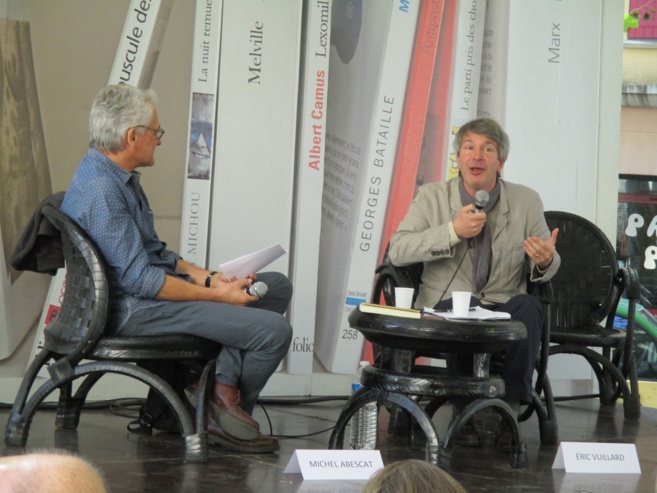 Eric Vuillard a présenté son dernier livre « 14 Juillet » Eric Vuillard a présenté son dernier livre « 14 Juillet »