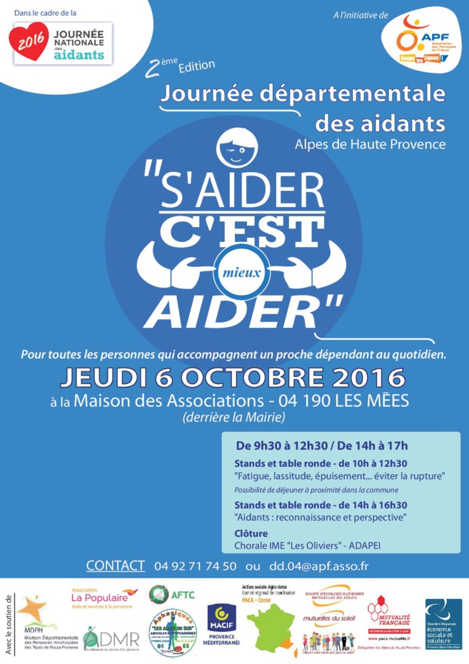 L’APF propose une journée pour les aidants L’APF propose une journée pour les aidants