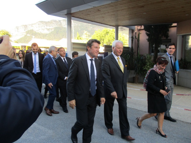 Le Président de la Région était dans les Alpes du Sud hier Le Président de la Région était dans les Alpes du Sud hier