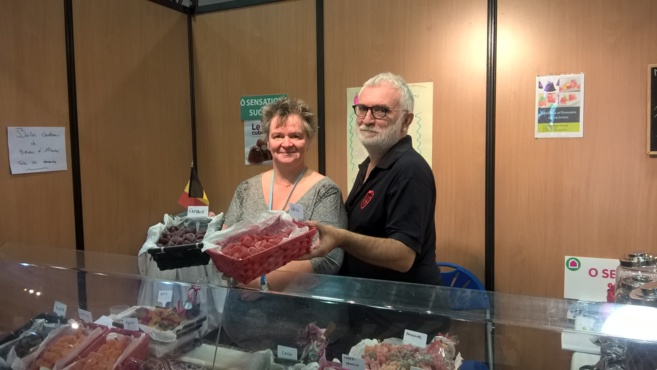 Rencontre avec des exposants au Salon du Chocolat de Manosque Rencontre avec des exposants au Salon du Chocolat de Manosque