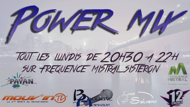 POWER MIX - LUNDI 17 OCTOBRE 2016 : LA NOUVELLE EMISSION !