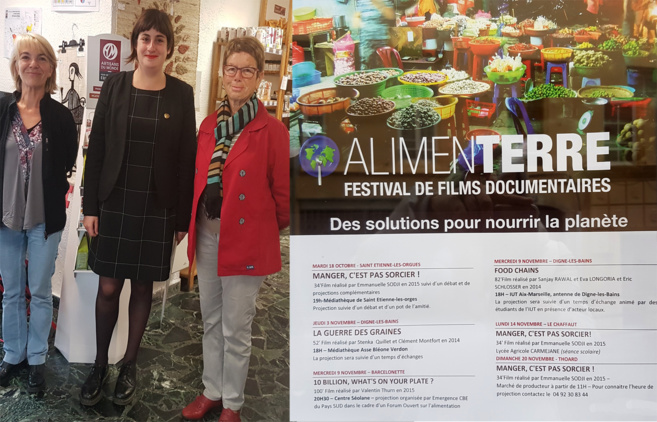 Un festival pour le droit à l’alimentation et pour lutter contre la faim Rendez-vous à Digne jeudi 3 novembre Un festival pour le droit à l’alimentation et pour lutter contre la faim Rendez-vous à Digne jeudi 3 novembre