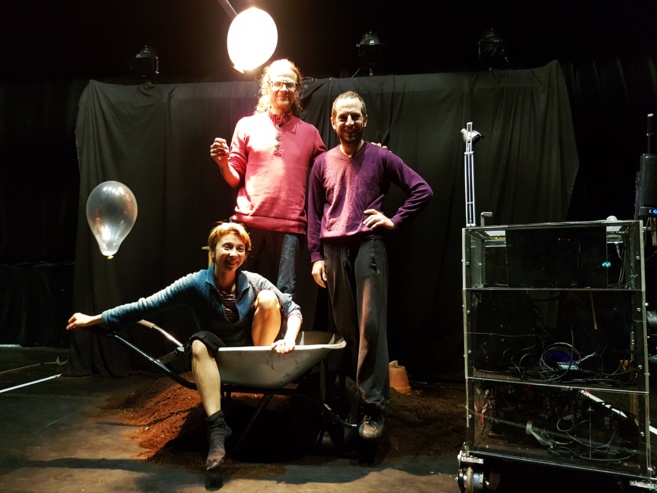 La compagnie Mazette était en résidence à Digne La compagnie Mazette était en résidence à Digne