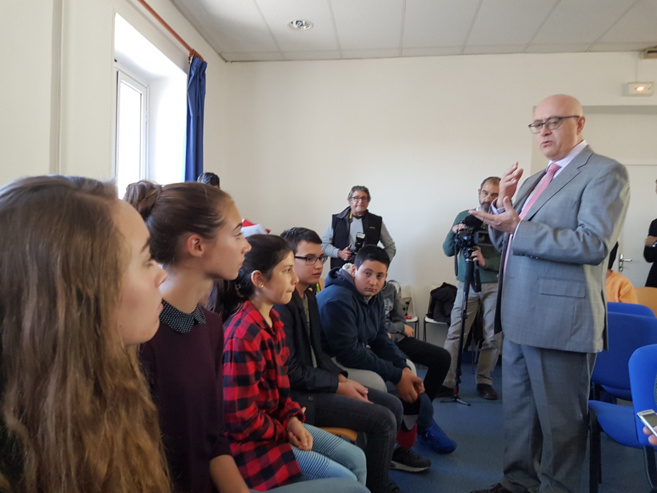 A Digne, des collégiens disent non au harcèlement scolaire A Digne, des collégiens disent non au harcèlement scolaire