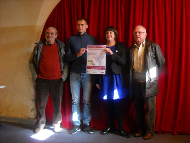 Ils veulent expliquer la réforme territoriale au grand public Ils veulent expliquer la réforme territoriale au grand public