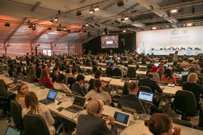 Séance de clôture de la COP22 Séance de clôture de la COP22