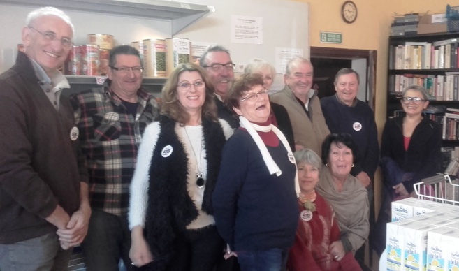 Première distribution de repas pour les Restos du Cœur à Riez Première distribution de repas pour les Restos du Cœur à Riez