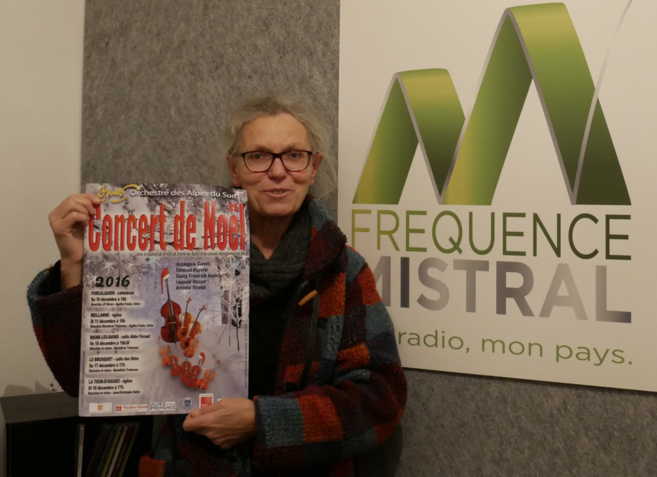 Francelyse Delannoy présente les concerts de Noël de l'Orchestre OPUS Francelyse Delannoy présente les concerts de Noël de l'Orchestre OPUS