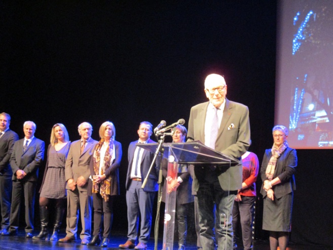 Bernard Jeanmet a présenté ses vœux aux Manosquins Bernard Jeanmet a présenté ses vœux aux Manosquins