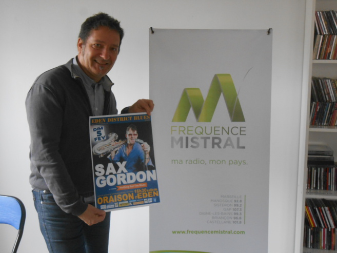 Sax Gordon en concert dimanche 5 février à la salle de l'Eden d'Oraison Sax Gordon en concert dimanche 5 février à la salle de l'Eden d'Oraison