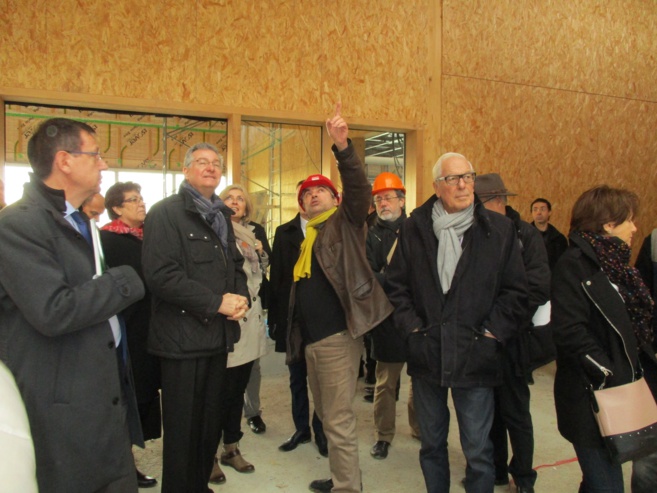 La Région en visite sur l’éco campus de Sainte-Tulle La Région en visite sur l’éco campus de Sainte-Tulle