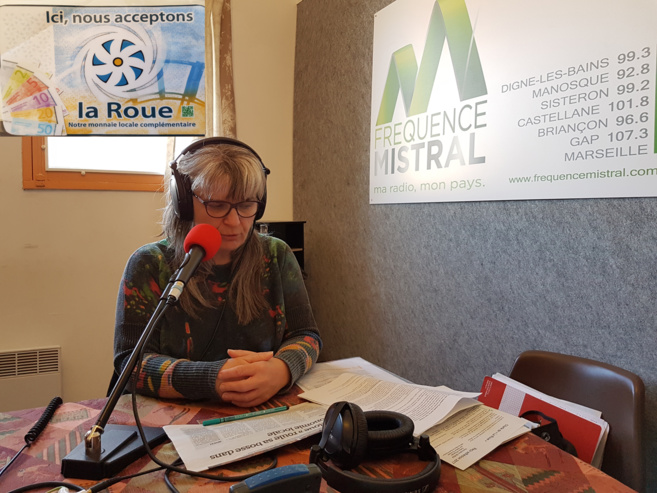 Paule Ducournau présente la roue Paule Ducournau présente la roue