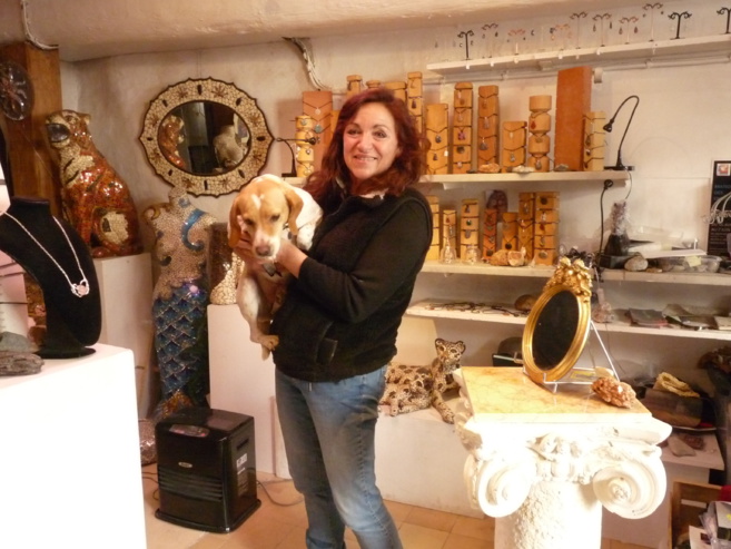 Florence Daluz fait parler la pierre Florence Daluz fait parler la pierre