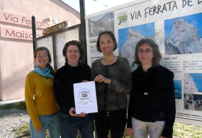 via ferrata de la motte du caire via ferrata de la motte du caire