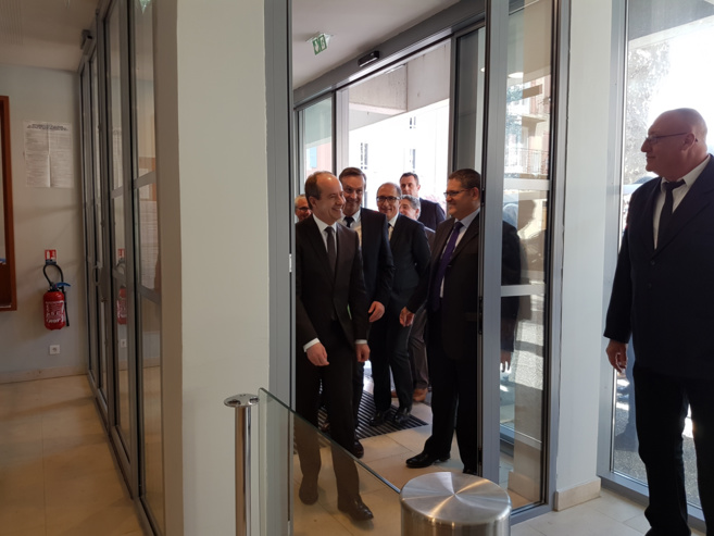 Inauguration ministérielle au TGI de Digne Inauguration ministérielle au TGI de Digne