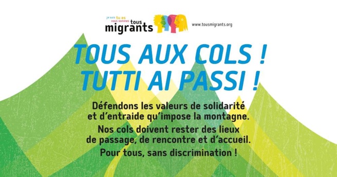 Les cols favorisent les passages entre France et Italie Les cols favorisent les passages entre France et Italie