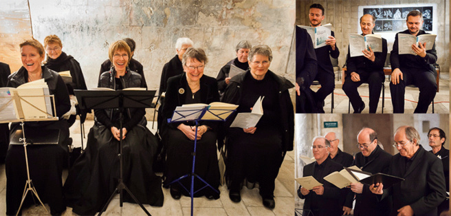 Un concert musique-poésie-peinture pour le Chœur des Alpes de Provence Un concert musique-poésie-peinture pour le Chœur des Alpes de Provence