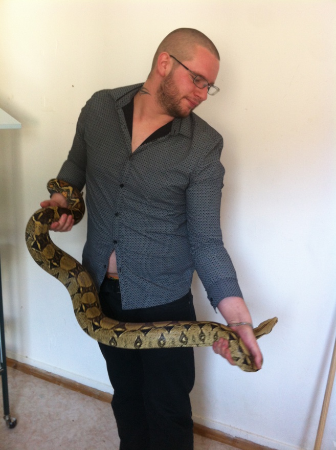 Jean-Gabriel Genty : Reptil’man des Hautes Alpes Jean-Gabriel Genty : Reptil’man des Hautes Alpes