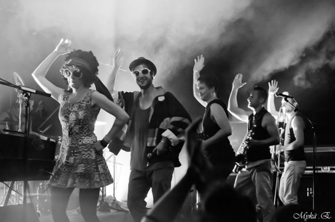 Les Fat Bastard Gang Band ont enflammé la scène d’Embrun. Les Fat Bastard Gang Band ont enflammé la scène d’Embrun.