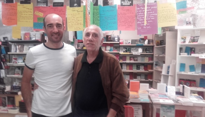 René Frégni signait "Les vivants au prix des morts" à la librairie Jaubert