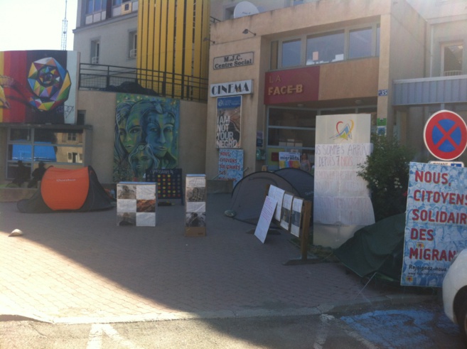 La grève de la faim continue à Briançon La grève de la faim continue à Briançon