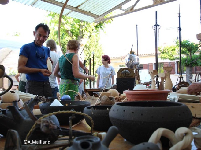Troisième édition de "L'Art et la Matière" à Aiguines Troisième édition de "L'Art et la Matière" à Aiguines