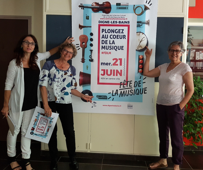 Digne-les-Bains prépare sa fête de la musique 2017 Digne-les-Bains prépare sa fête de la musique 2017