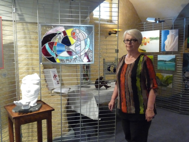 L’exposition d’art sous les voûtes de la Ferme de Font-Robert à Château-Arnoux a commencé le 4 Juillet L’exposition d’art sous les voûtes de la Ferme de Font-Robert à Château-Arnoux a commencé le 4 Juillet