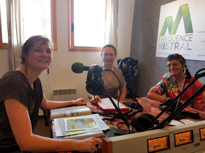 Laurie Honnoré, Lisa Cugnez et Martine Vallon Laurie Honnoré, Lisa Cugnez et Martine Vallon