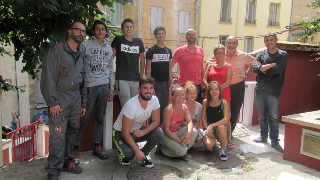 Les chantiers éducatifs se poursuivent dans le centre ancien Les chantiers éducatifs se poursuivent dans le centre ancien