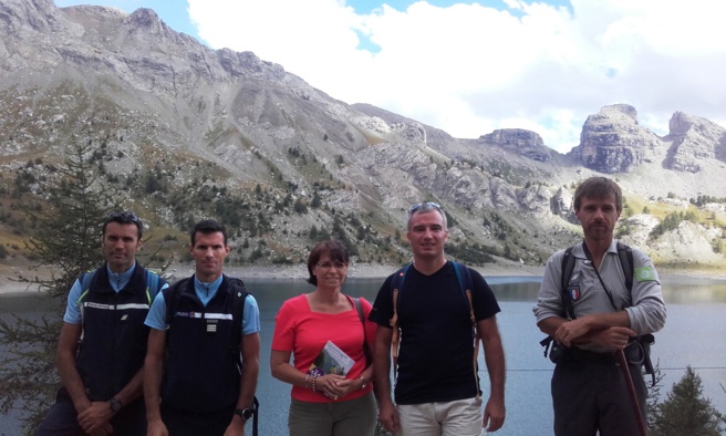 Au lac d’Allos, les visiteurs ont été sensibilisés aux dangers de la montagne