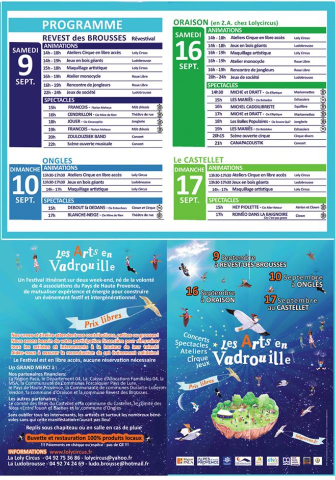 La Loly Circus propose les Arts en vadrouille La Loly Circus propose les Arts en vadrouille