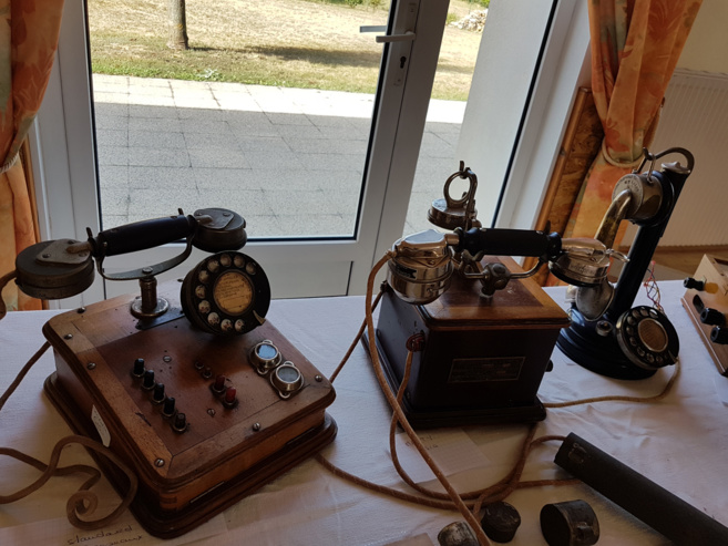 Marcoux a exposé des outils du passé Marcoux a exposé des outils du passé