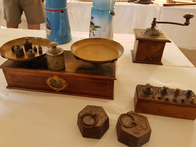 Marcoux a exposé des outils du passé Marcoux a exposé des outils du passé