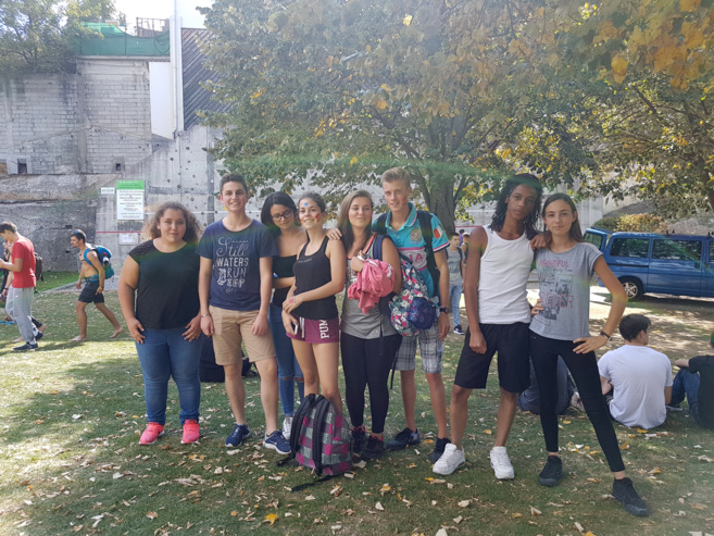 Les lycéens de Pierre Gilles de Gennes en intégration au Plan d’eau Les lycéens de Pierre Gilles de Gennes en intégration au Plan d’eau