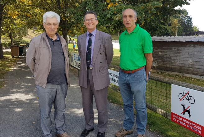 Michel Eyraud, Eric Lavis et Jean-François Lecomte Michel Eyraud, Eric Lavis et Jean-François Lecomte