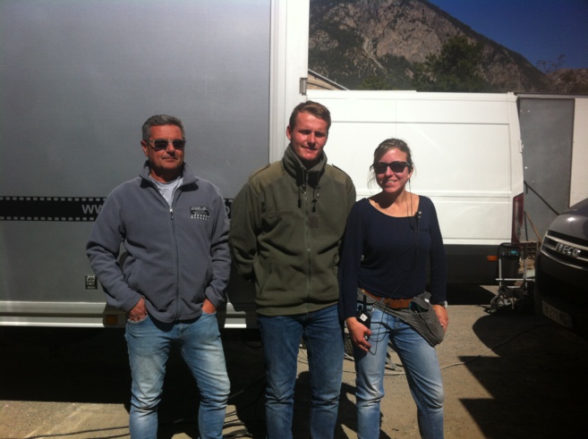 Dans les coulisses des tournages d’Alex Hugo… Dans les coulisses des tournages d’Alex Hugo…