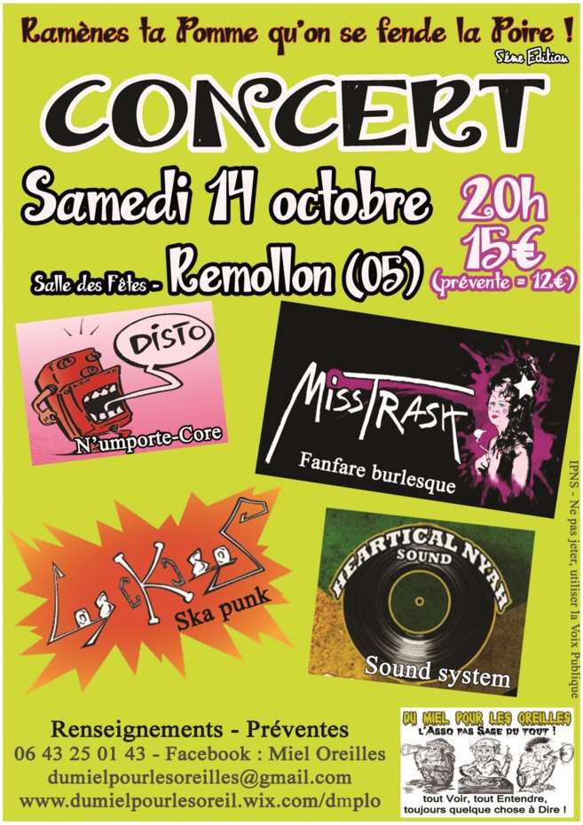 La récolte de miel se fait du côté de Remollon La récolte de miel se fait du côté de Remollon