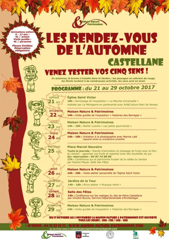 Castellane a rendez-vous avec l’automne… Castellane a rendez-vous avec l’automne…