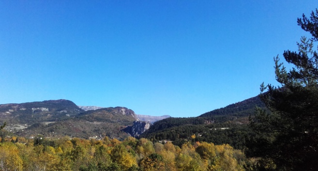 Castellane a rendez-vous avec l’automne… Castellane a rendez-vous avec l’automne…