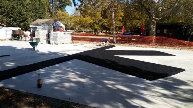 Une nouvelle aire de jeux en chantier aux Vannades Une nouvelle aire de jeux en chantier aux Vannades