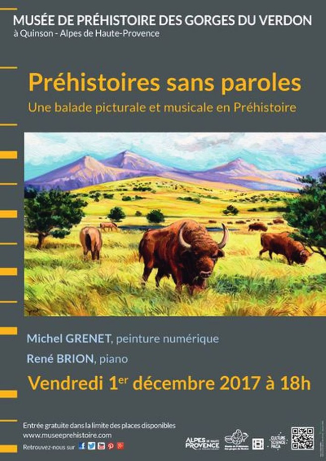 Une soirée "Préhistoires sans paroles" au musée de Quinson Une soirée "Préhistoires sans paroles" au musée de Quinson