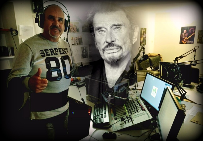 Patrick, chanteur et musicien rend hommage à Johnny Hallyday Patrick, chanteur et musicien rend hommage à Johnny Hallyday