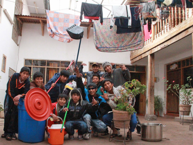 MELGAR soutient les enfants de Cusco au Pérou MELGAR soutient les enfants de Cusco au Pérou