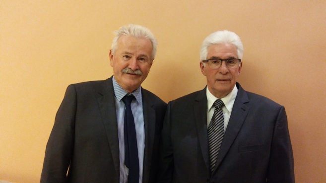 René Massette dans sa première cérémonie des vœux… René Massette dans sa première cérémonie des vœux…