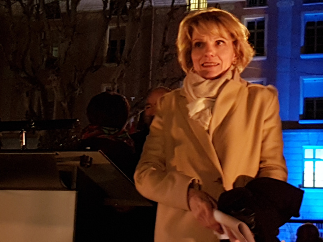 Des vœux hors-les-murs à Digne pour Patricia Granet Des vœux hors-les-murs à Digne pour Patricia Granet